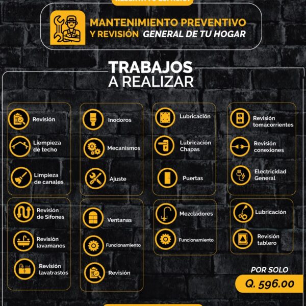 Mantenimiento Preventivo del Hogar